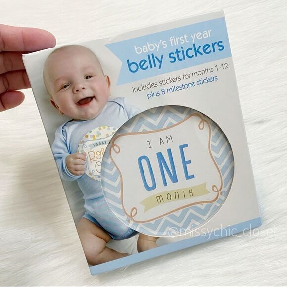 Baby Belly 1-12 Month Stickers & Lullaby Songs - Picture 2 of 6